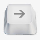 向右方向键白色键盘按键png免抠素材_新图网 https://ixintu.com 按键 方向键 白色 键盘
