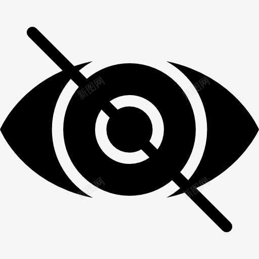 隐藏图标png_新图网 https://ixintu.com 光学 多媒体接口 多媒体选项 杂 盲 眼 眼科 身体的一部分 隐藏