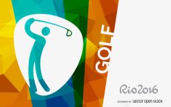 里约奥运会高尔夫球素材