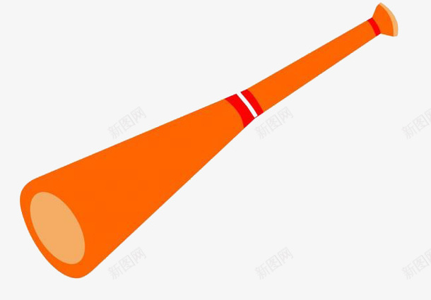 立体橙色棒球棒png免抠素材_新图网 https://ixintu.com 个性 体育装备 棒球棒 橙色