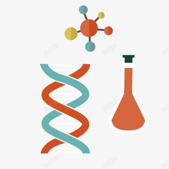 实验器械图标元素矢量图ai_新图网 https://ixintu.com 化学试验 实验仪器 工具 试管 矢量图