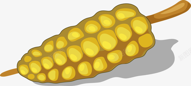 美味玉米图标矢量图eps_新图网 https://ixintu.com 图标 烤玉米 玉米 玉米棒 美味 食品 矢量图