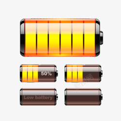 电池剩余电量百分比高清图片