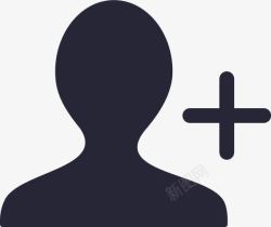 添加朋友添加朋友矢量图图标高清图片