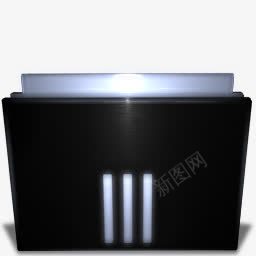 图标黑色文件夹文档png_新图网 https://ixintu.com 图标 文件夹 文档 设计 黑色