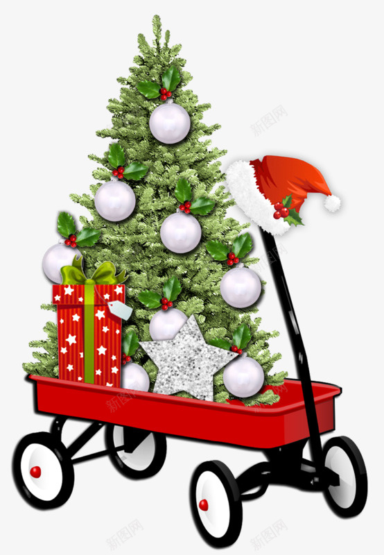 绿色圣诞树礼物png免抠素材_新图网 https://ixintu.com 圣诞树礼物 圣诞节png素材 圣诞节图库 圣诞节礼物 圣诞节素材 绿色