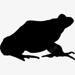 青蛙形状青蛙的形状图标高清图片