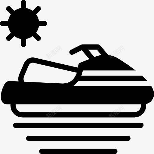 水工艺图标png_新图网 https://ixintu.com 机车 水上摩托车 水工艺 海上摩托车 船舶 运输
