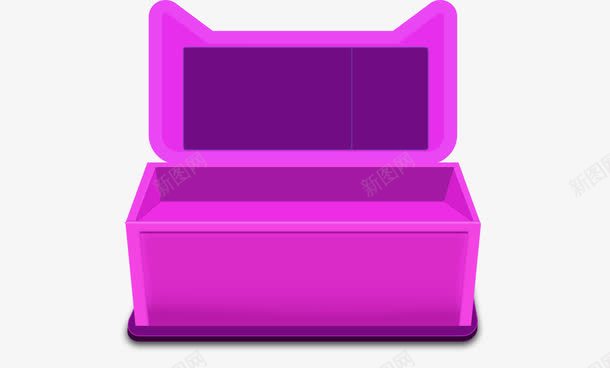 天猫紫色机器模型png免抠素材_新图网 https://ixintu.com 不规则图案 促销活动 天猫 机器模型 紫色