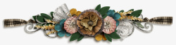 欧式复古花卉装饰素材