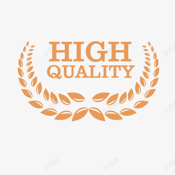 highquality标签png免抠素材_新图网 https://ixintu.com logo 叶子 图标 标签