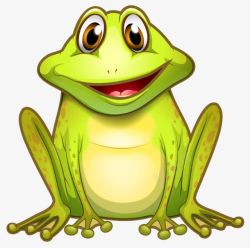 大眼睛青蛙绿色青蛙高清图片
