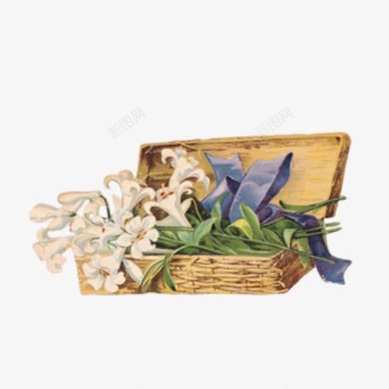 木质行李箱装满白色花朵png免抠素材_新图网 https://ixintu.com 木质 白色 花朵 行李箱 装满