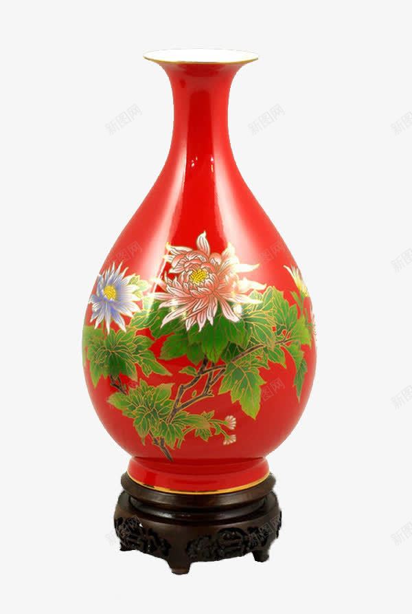 中国红瓷png免抠素材_新图网 https://ixintu.com 产品实物 文物 红瓷 艺术品 陶瓷