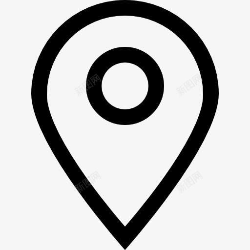 占位符概述利器地图图标png_新图网 https://ixintu.com 占位符 地图 地图和国旗 工具 概述 点 芽的图标启动 轮廓 锋利