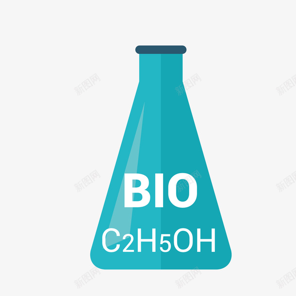 蓝色瓶子矢量图ai免抠素材_新图网 https://ixintu.com 化学 字母 学科 实验 瓶子 矢量图 英文 蓝瓶子 蓝色 锥形