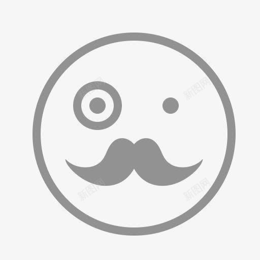 面对小胡子hawconspng免抠素材_新图网 https://ixintu.com Face moustache 小胡子 面对