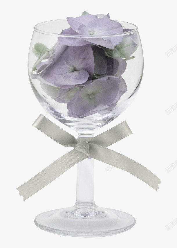 水杯花朵png免抠素材_新图网 https://ixintu.com 水杯 紫色花朵 花朵 蝴蝶结 鲜花