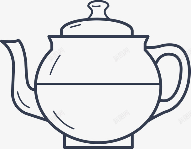 茶壶Wintericons图标png_新图网 https://ixintu.com teapot 茶壶