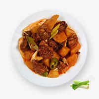大盘鸡素材