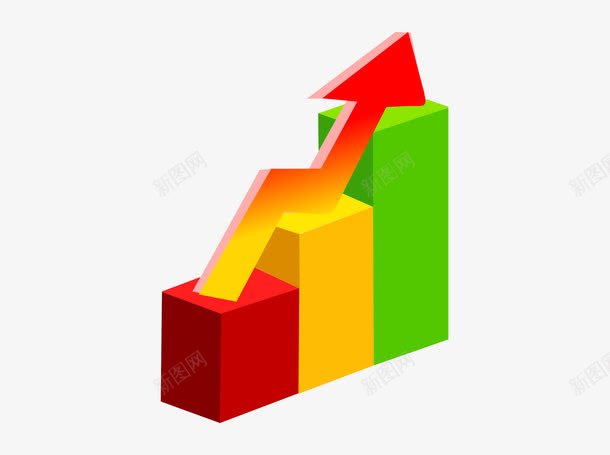 上升箭头阶梯矢量图ai免抠素材_新图网 https://ixintu.com 涓婂崌 绠 闃舵 矢量图