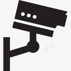 CCTV摄像机安全凸轮图标高清图片