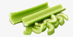 绿色新鲜芹菜素材