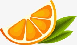 姗桦瓙鐡手绘橘子瓣矢量图高清图片