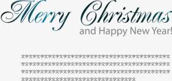 质感文字效果质感蓝色的文字效果圣诞节快乐高清图片