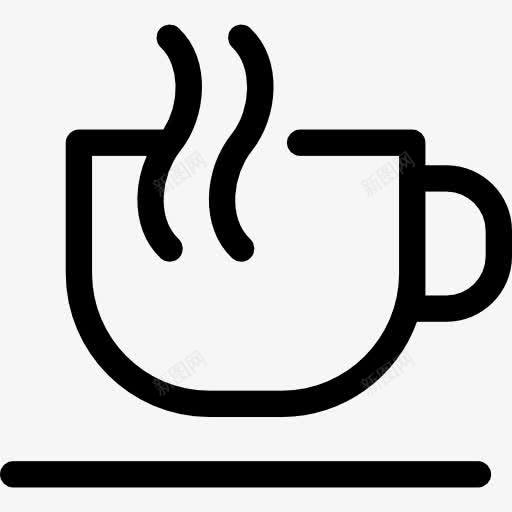 杯热咖啡图标png_新图网 https://ixintu.com 咖啡 咖啡店 咖啡杯 热饮料 食品 饮料