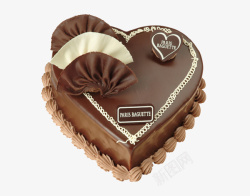 爱心巧克力蛋糕素材