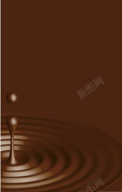 咖啡色水滴背景矢量图背景
