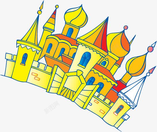 六一儿童节61城堡童话png免抠素材_新图网 https://ixintu.com 61 六一儿童节 城堡 童话