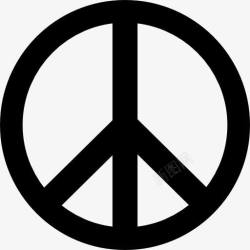 和平符号和平图标高清图片