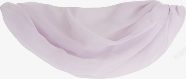 淡紫色纱巾png免抠素材_新图网 https://ixintu.com 素材 紫色