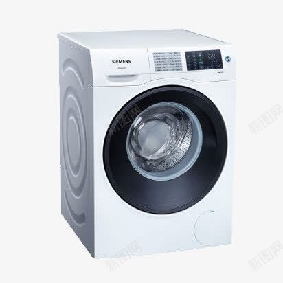 西门子洗衣机WM12U4png免抠素材_新图网 https://ixintu.com 产品实物 洗衣机 滚筒 西门子触控面