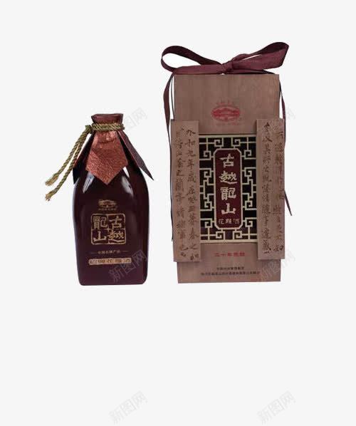 陶瓷米酒png免抠素材_新图网 https://ixintu.com 中国 红色古典 花纹