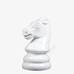白色国际象棋素材