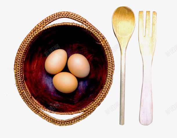 3个土鸡蛋png免抠素材_新图网 https://ixintu.com 产品实物 小吃 营养 蛋白质