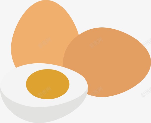 卡通鸡蛋png免抠素材_新图网 https://ixintu.com 卡通图案 卡通手绘 卡通食物 彩画 水彩画 装饰图案 鸡蛋