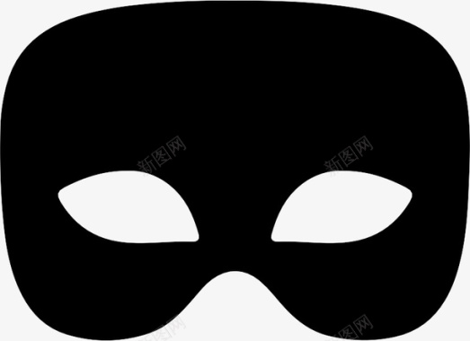 黑色的面具CarnivalMaskicons图标图标