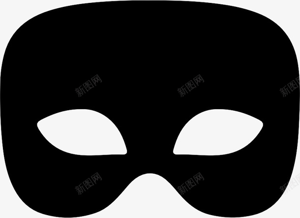 黑色的面具CarnivalMaskicons图标png_新图网 https://ixintu.com Mask black 面具 黑色的