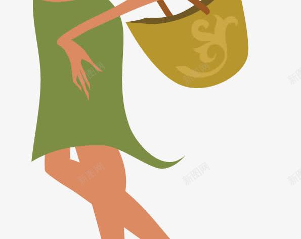 购物美女png免抠素材_新图网 https://ixintu.com 商业人物 时尚美女 美女 购物美女