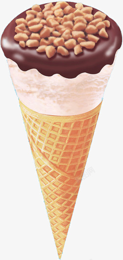 双层冰淇淋素材