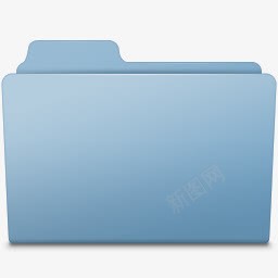 通用文件夹蓝色光滑的豹图标png_新图网 https://ixintu.com Blue Folder Generic 文件夹 蓝色 通用