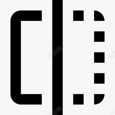 平方线图标图标