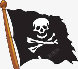 手绘海盗旗手绘海盗旗高清图片