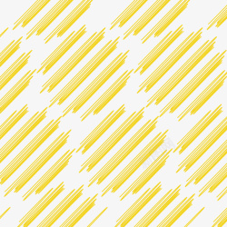黄色线条装饰图案矢量图素材