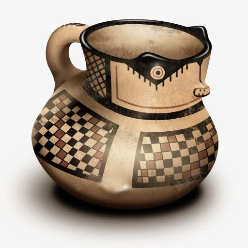 小鸡古代陶器图标png_新图网 https://ixintu.com png 古代 图标 小鸡 陶器