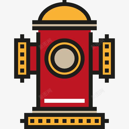 消防栓图标png_新图网 https://ixintu.com 保护 建筑 建筑与城市 水 消防栓 消防队员